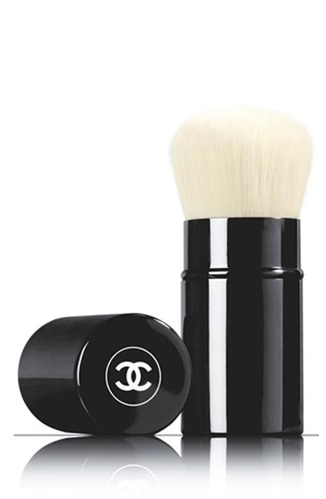 chanel makeup brush set replica|Chanel retractable kabuki brush.